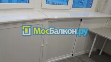 Шкаф на балкон купить в Долгопрудном на заказ недорого от МосБалкон