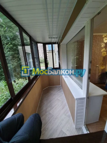 Заказать балкон в Долгопрудном цена от 1320 руб | Остекление балконов и лоджий МосБалкон