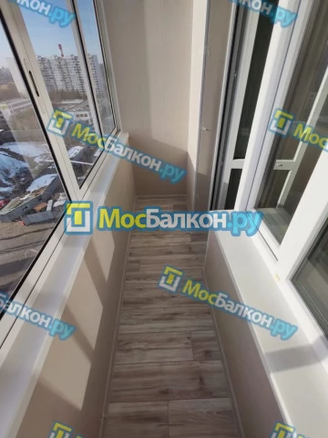 Заказать балкон в Долгопрудном цена от 1320 руб | Остекление балконов и лоджий МосБалкон