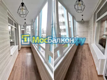 Заказать балкон в Долгопрудном цена от 1320 руб | Остекление балконов и лоджий МосБалкон