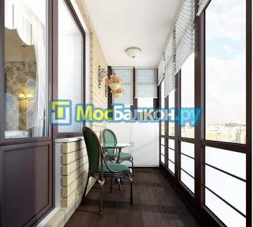Заказать балкон в Долгопрудном цена от 1320 руб | Остекление балконов и лоджий МосБалкон
