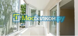 Заказать балкон в Долгопрудном цена от 1320 руб | Остекление балконов и лоджий МосБалкон