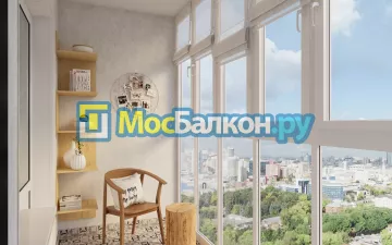 Заказать балкон в Долгопрудном цена от 1320 руб | Остекление балконов и лоджий МосБалкон