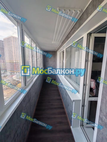 Заказать балкон в Долгопрудном цена от 1320 руб | Остекление балконов и лоджий МосБалкон