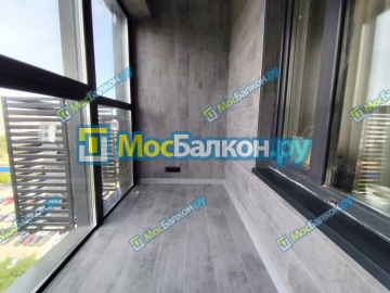 Панорамное остекление заказать под ключ по выгодной цене в Долгопрудном от компании МосБалкон