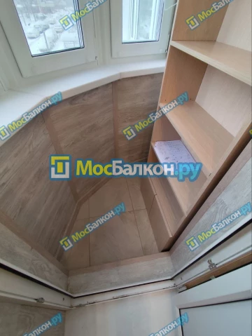 Балкон под ключ в Долгопрудном | Выгодные цены на ремонт и отделку балконов и лоджий под ключ от 2700 руб. в МосБалкон
