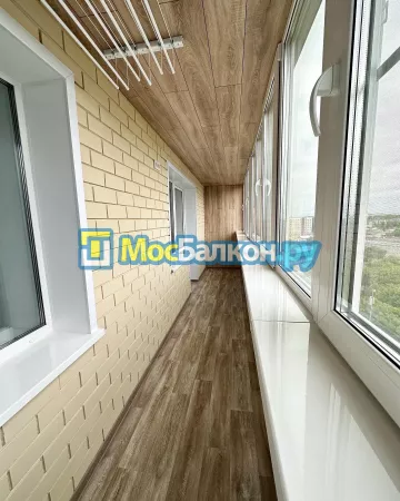 Заказать балкон в Долгопрудном цена от 1320 руб | Остекление балконов и лоджий МосБалкон