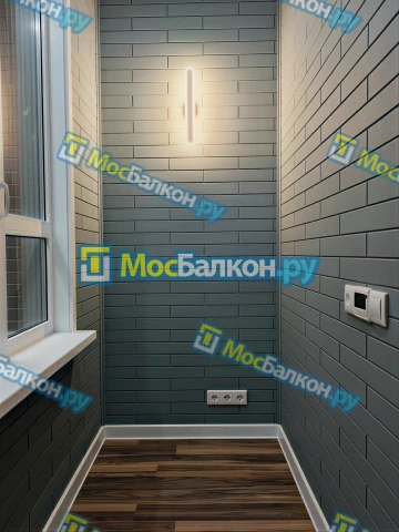 Отделка балконов в Долгопрудном | Отделка балконов и лоджий и обшивка под ключ в МосБалкон