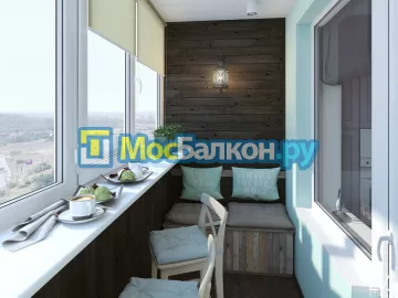 Заказать балкон в Долгопрудном цена от 1320 руб | Остекление балконов и лоджий МосБалкон