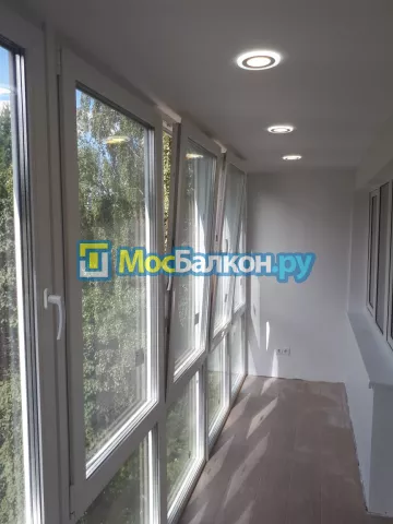 Панорамное остекление заказать под ключ по выгодной цене в Долгопрудном от компании МосБалкон