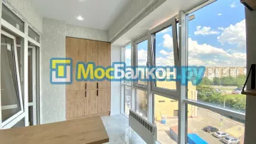 Заказать балкон в Долгопрудном цена от 1320 руб | Остекление балконов и лоджий МосБалкон