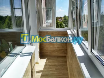 Заказать балкон в Долгопрудном цена от 1320 руб | Остекление балконов и лоджий МосБалкон