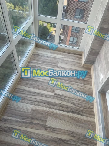 Панорамное остекление заказать под ключ по выгодной цене в Долгопрудном от компании МосБалкон