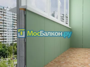 Заказать балкон в Долгопрудном цена от 1320 руб | Остекление балконов и лоджий МосБалкон