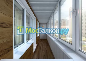 Отделка балконов в Долгопрудном | Отделка балконов и лоджий и обшивка под ключ в МосБалкон