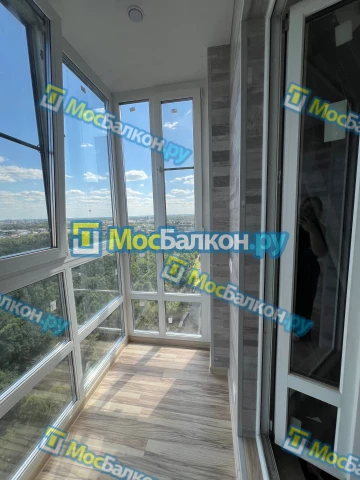 Панорамное остекление заказать под ключ по выгодной цене в Долгопрудном от компании МосБалкон