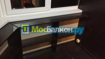 Шкаф на балкон купить в Долгопрудном на заказ недорого от МосБалкон