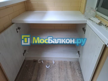 Шкаф на балкон купить в Долгопрудном на заказ недорого от МосБалкон