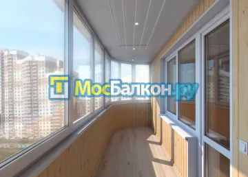Заказать балкон в Долгопрудном цена от 1320 руб | Остекление балконов и лоджий МосБалкон