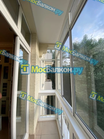 Панорамное остекление заказать под ключ по выгодной цене в Долгопрудном от компании МосБалкон