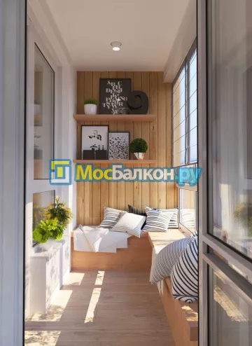 Заказать балкон в Долгопрудном цена от 1320 руб | Остекление балконов и лоджий МосБалкон