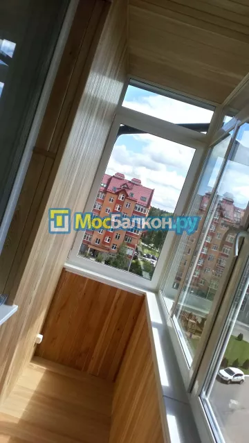 Отделка балконов в Долгопрудном | Отделка балконов и лоджий и обшивка под ключ в МосБалкон