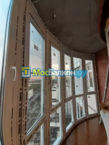 Панорамное остекление заказать под ключ по выгодной цене в Долгопрудном от компании МосБалкон