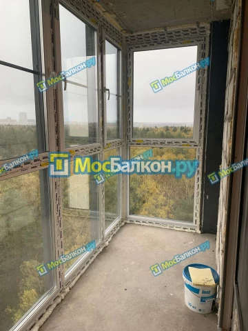 Панорамное остекление заказать под ключ по выгодной цене в Долгопрудном от компании МосБалкон