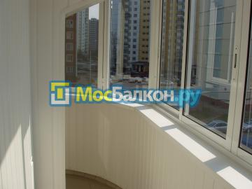 Остекление утепление и отделка балконов в городе Видном