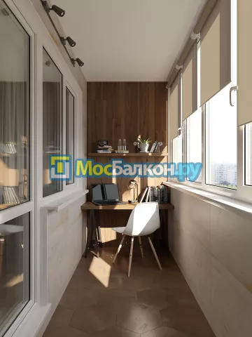 Заказать балкон в Долгопрудном цена от 1320 руб | Остекление балконов и лоджий МосБалкон