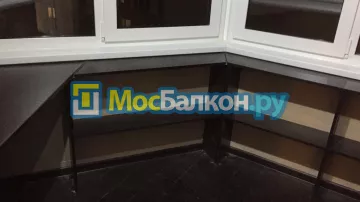 Шкаф на балкон купить в Долгопрудном на заказ недорого от МосБалкон