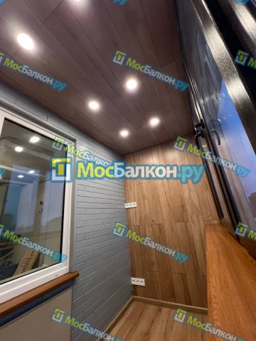 Отделка балконов в Долгопрудном | Отделка балконов и лоджий и обшивка под ключ в МосБалкон