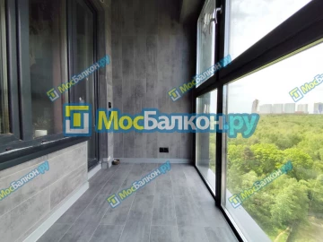 Панорамное остекление заказать под ключ по выгодной цене в Долгопрудном от компании МосБалкон