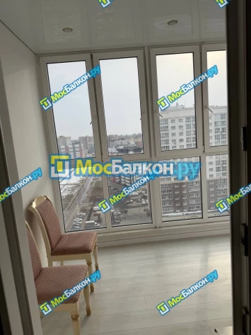 Панорамное остекление заказать под ключ по выгодной цене в Долгопрудном от компании МосБалкон