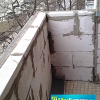 Кладка на балконе